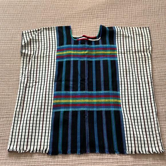 Free People Tops - VINTAGE: Multicolored Woven Guatemalan Top